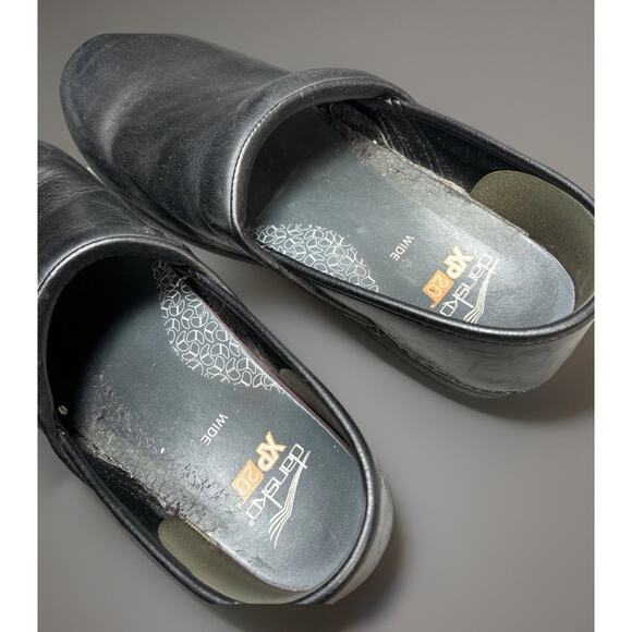 DANSKO XP 2.0 Wide Women’s Clog EU 41 US 10.5 Jet Black slip resistant Shoe - Picture 6 of 8